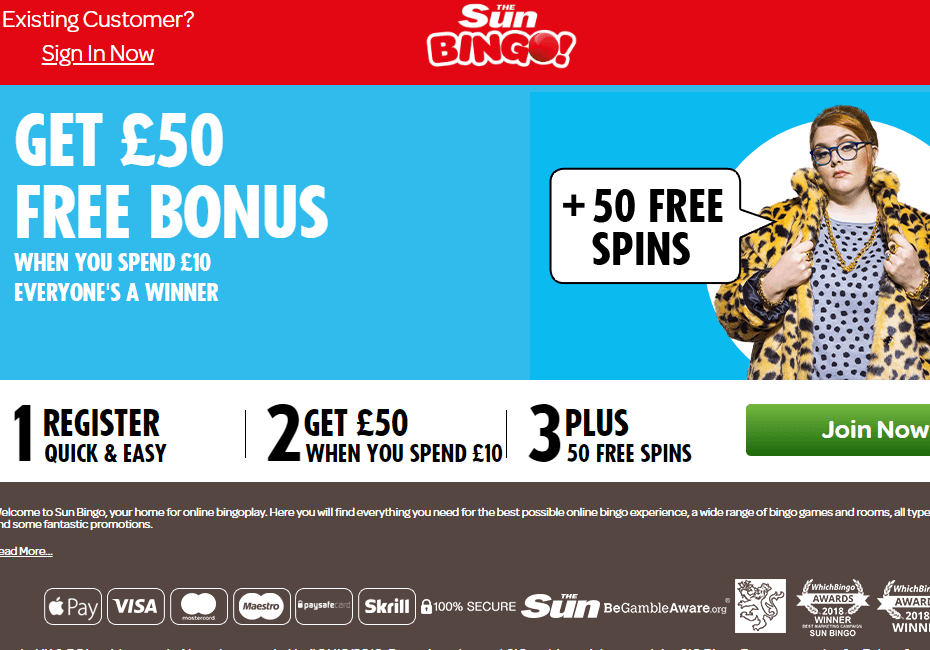 sunbingo.co.uk Website Review