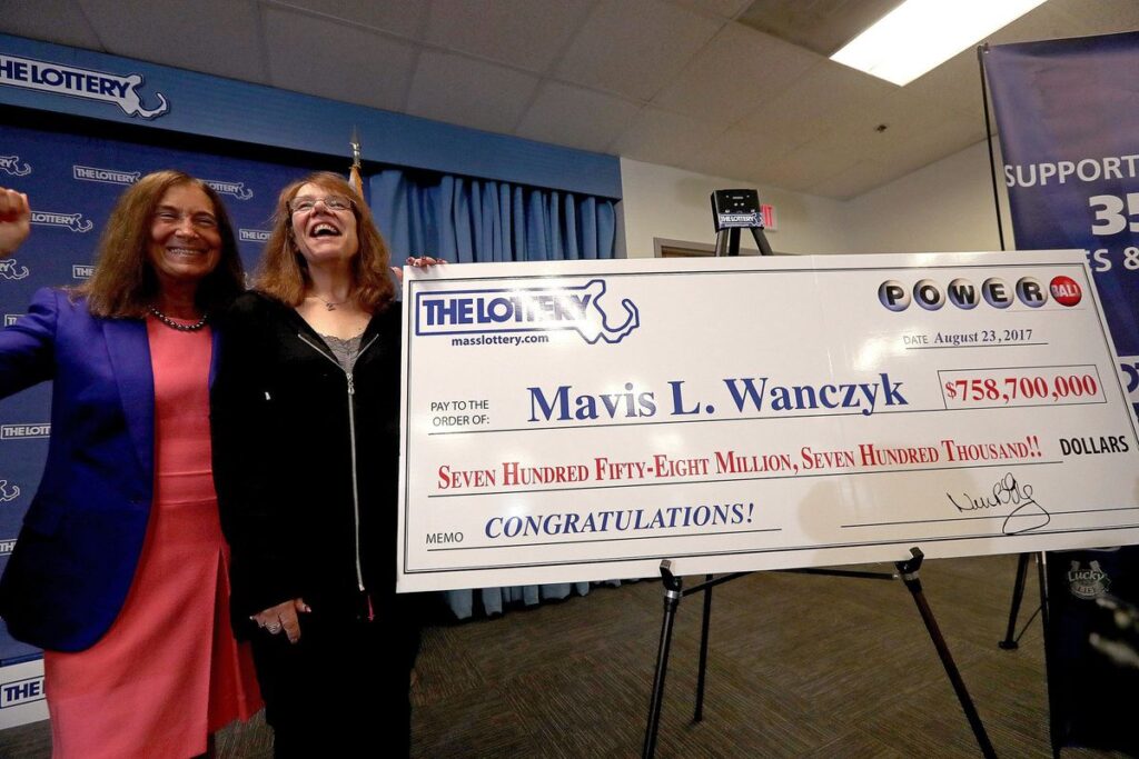 Mavis Wanczyk’s life when she won the largest single lottery jackpot records ever recorded in U.S lottery jackpot records at the time.