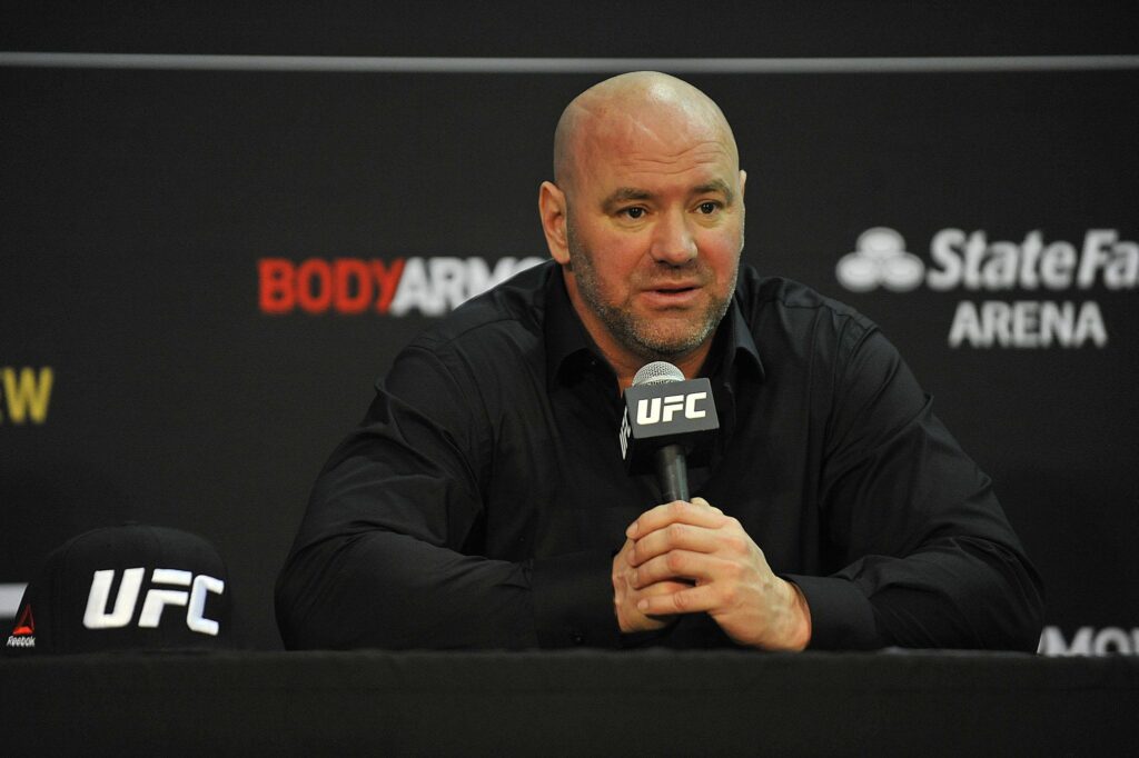 Dana White banned from gambling in casino blackjack